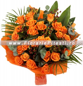 Buchet portocaliu