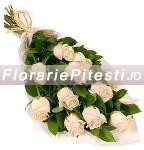 11 Trandafiri crem
