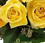 Buchet trandafiri galbeni
