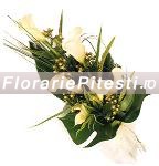 Buchet cale albe
