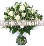 Trandafiri cu gypsophila